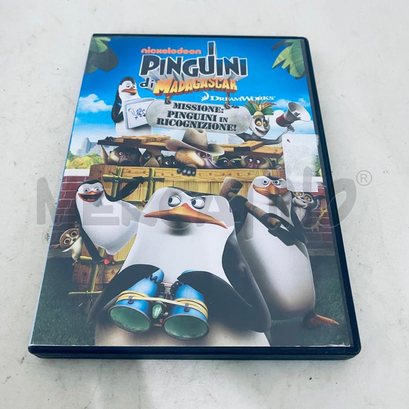 DVD I PINGUINI DI MADAGASCAR | Mercatino dell'Usato Lago patria - giugliano in c. 1