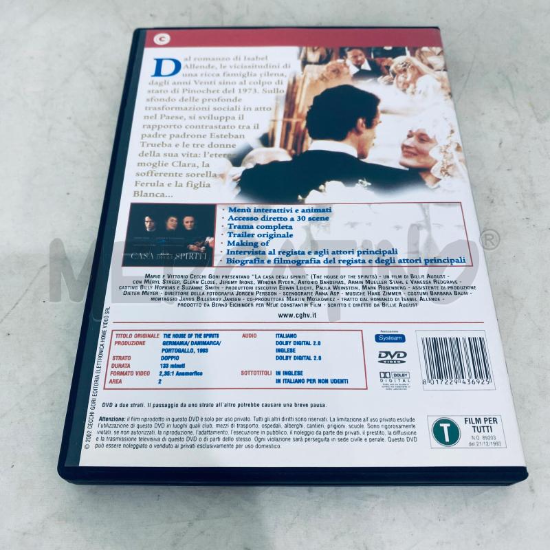 DVD LA CASA DEGLI SPIRITI | Mercatino dell'Usato Lago patria - giugliano in c. 2