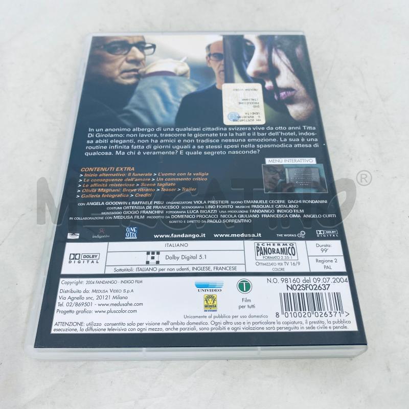 DVD LE CONSEGUENZE DELL'AMORE | Mercatino dell'Usato Lago patria - giugliano in c. 2