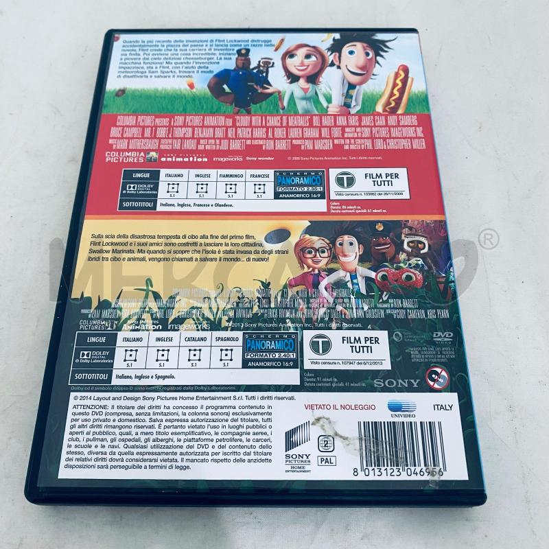 DVD PIOVONO POLPETTE 1&2 | Mercatino dell'Usato Lago patria - giugliano in c. 2