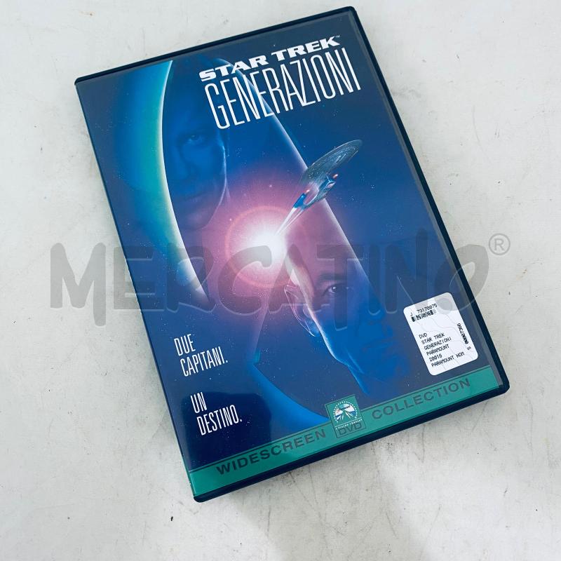 DVD STAR TREK. GENERAZIONI  | Mercatino dell'Usato Lago patria - giugliano in c. 4