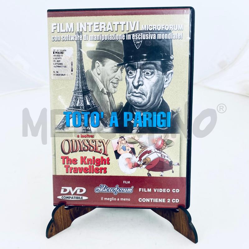 DVD TOTO' A PARIGI ODYSSEY THE NIGHT | Mercatino dell'Usato Lago patria - giugliano in c. 1