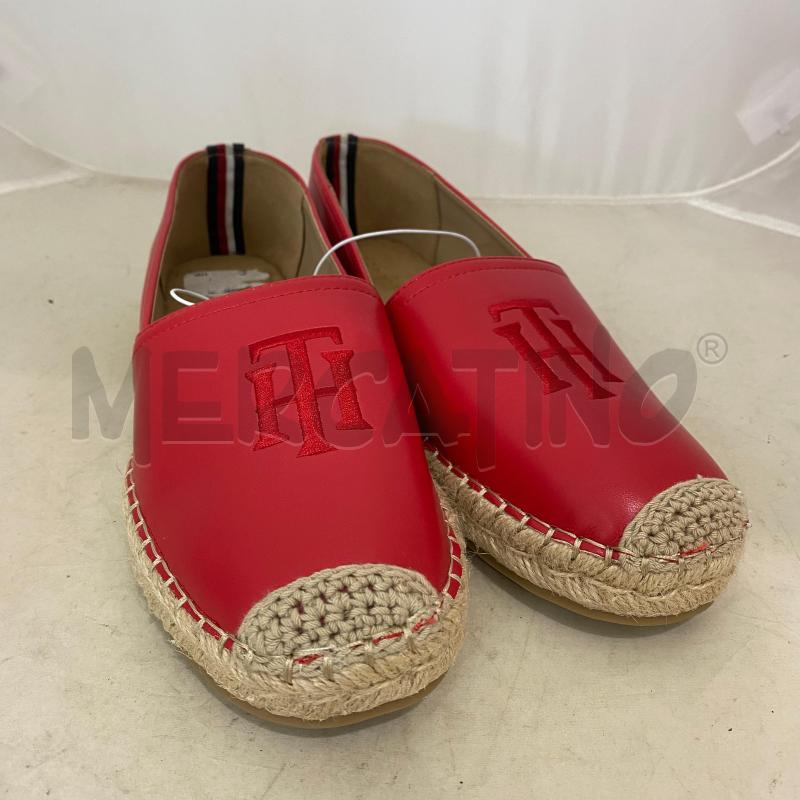 ESPADRILLAS DONNA TOMMY HILFIGER ROSSE  | Mercatino dell'Usato Lago patria - giugliano in c. 1