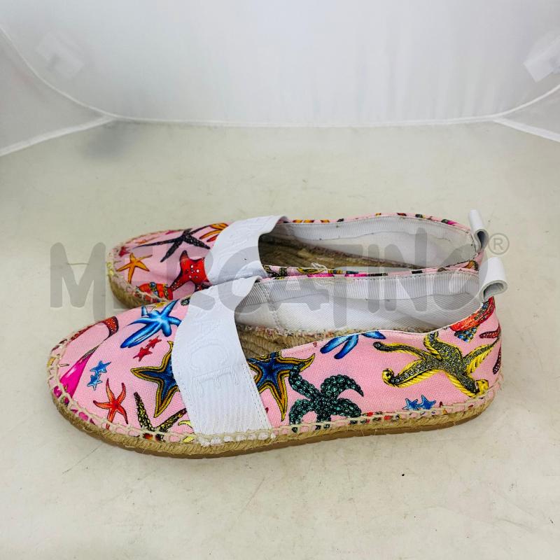 ESPADRILLAS DONNA VERSACE IN TELA ROSA FANTASIA MARINA | Mercatino dell'Usato Lago patria - giugliano in c. 3