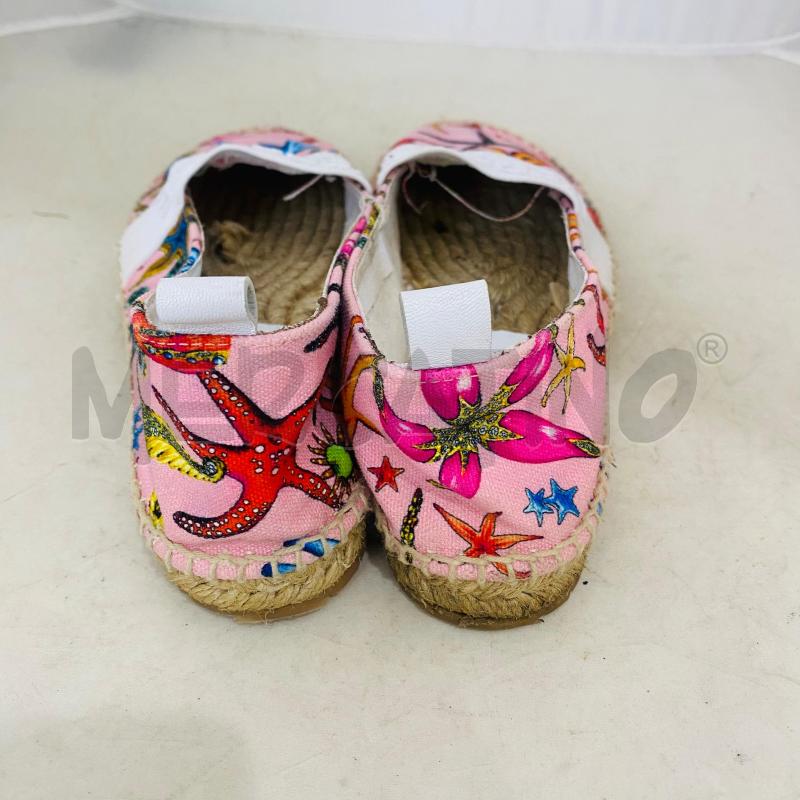 ESPADRILLAS DONNA VERSACE IN TELA ROSA FANTASIA MARINA | Mercatino dell'Usato Lago patria - giugliano in c. 4