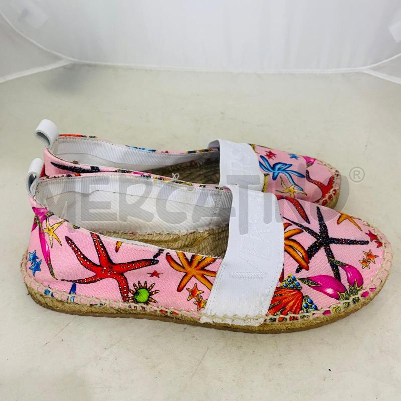ESPADRILLAS DONNA VERSACE IN TELA ROSA FANTASIA MARINA | Mercatino dell'Usato Lago patria - giugliano in c. 5