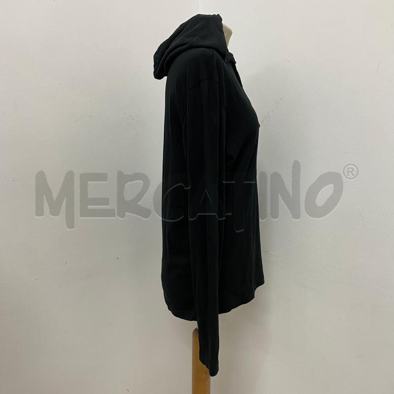 FELPA DONNA RALPH LAUREN NERA LOGO GIALLO | Mercatino dell'Usato Lago patria - giugliano in c. 2