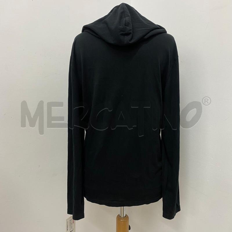 FELPA DONNA RALPH LAUREN NERA LOGO GIALLO | Mercatino dell'Usato Lago patria - giugliano in c. 3