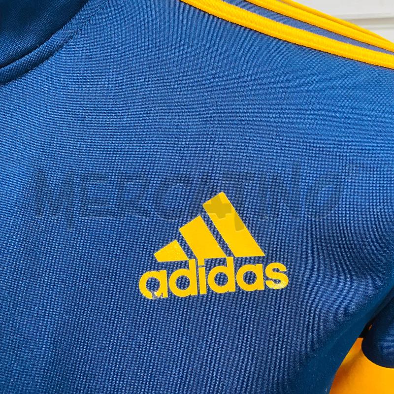 FELPA UOMO ADIDAS BLU PROFFILO GIALLO  | Mercatino dell'Usato Lago patria - giugliano in c. 3