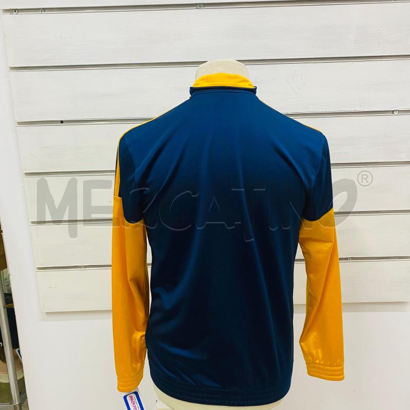 FELPA UOMO ADIDAS BLU PROFFILO GIALLO  | Mercatino dell'Usato Lago patria - giugliano in c. 5