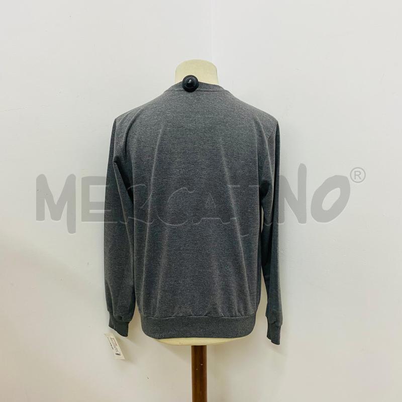 FELPA UOMO DISQUARED GRIGIO LOGO MIMETICO  | Mercatino dell'Usato Lago patria - giugliano in c. 4