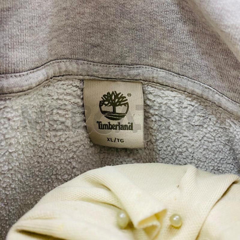 FELPA UOMO TIMBERLAND GRIGIO SCRITTA RILIEVO BLU | Mercatino dell'Usato Lago patria - giugliano in c. 3
