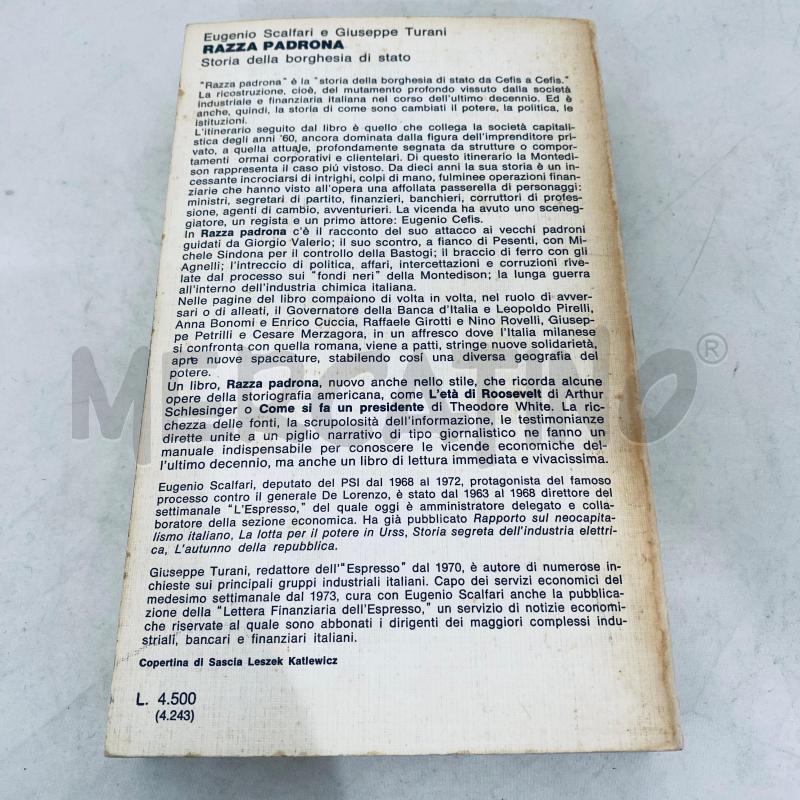 FELTRINELLI RAZZA PADRONA | Mercatino dell'Usato Lago patria - giugliano in c. 2