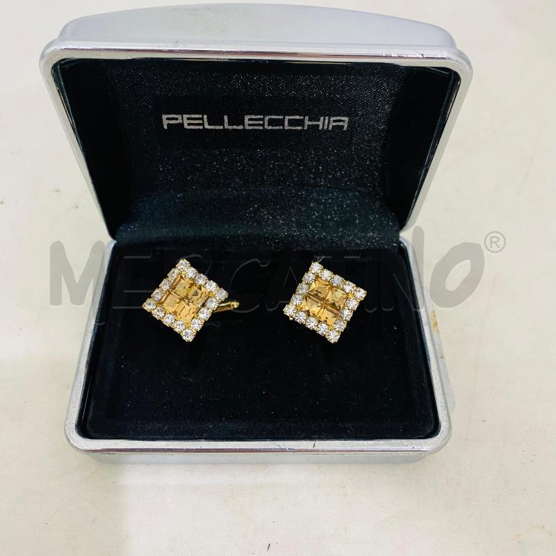 GEMELLI PELLECCHIA ROMBO STRASS CHAMAPAGNE BIANCO | Mercatino dell'Usato Lago patria - giugliano in c. 1