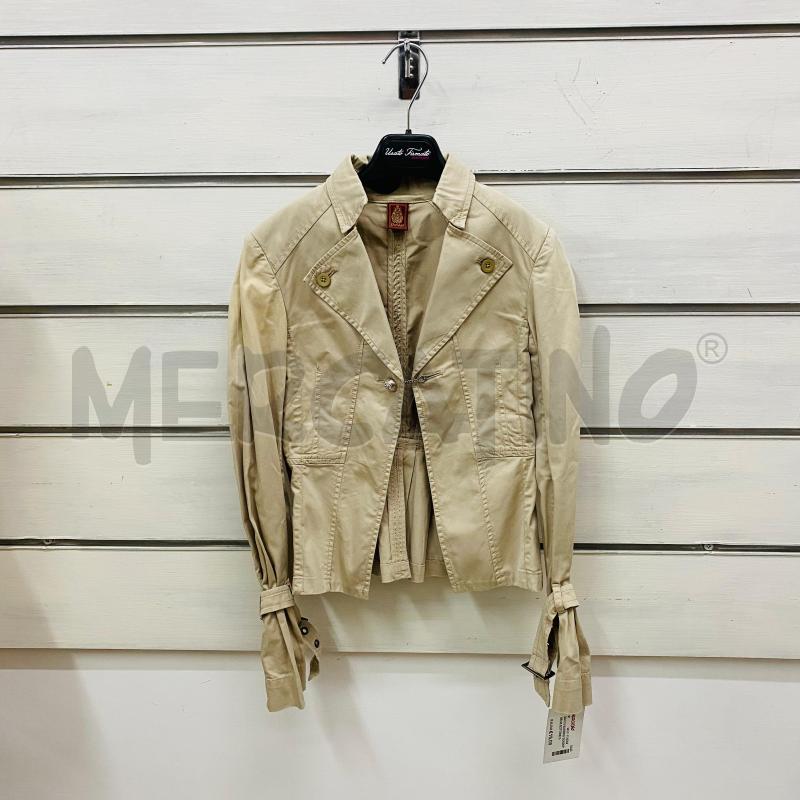 GIACCA BAMBINO DONDUP BEIGE BOTTONE GIOIELLO | Mercatino dell'Usato Lago patria - giugliano in c. 1