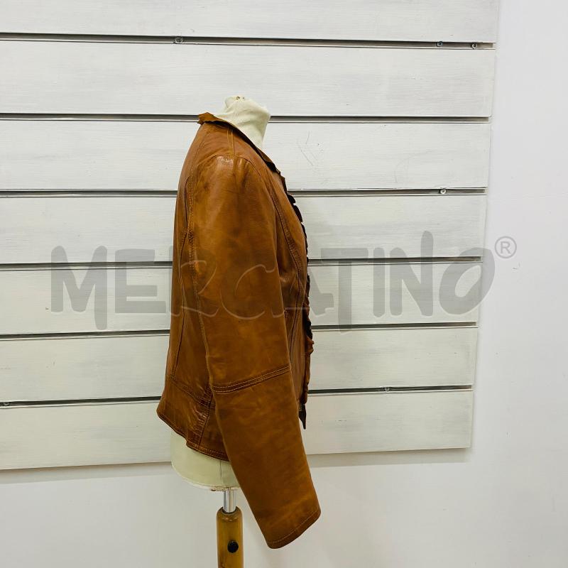 GIACCA DONNA ANTRA PELLE MARRONE VOLAN | Mercatino dell'Usato Lago patria - giugliano in c. 3