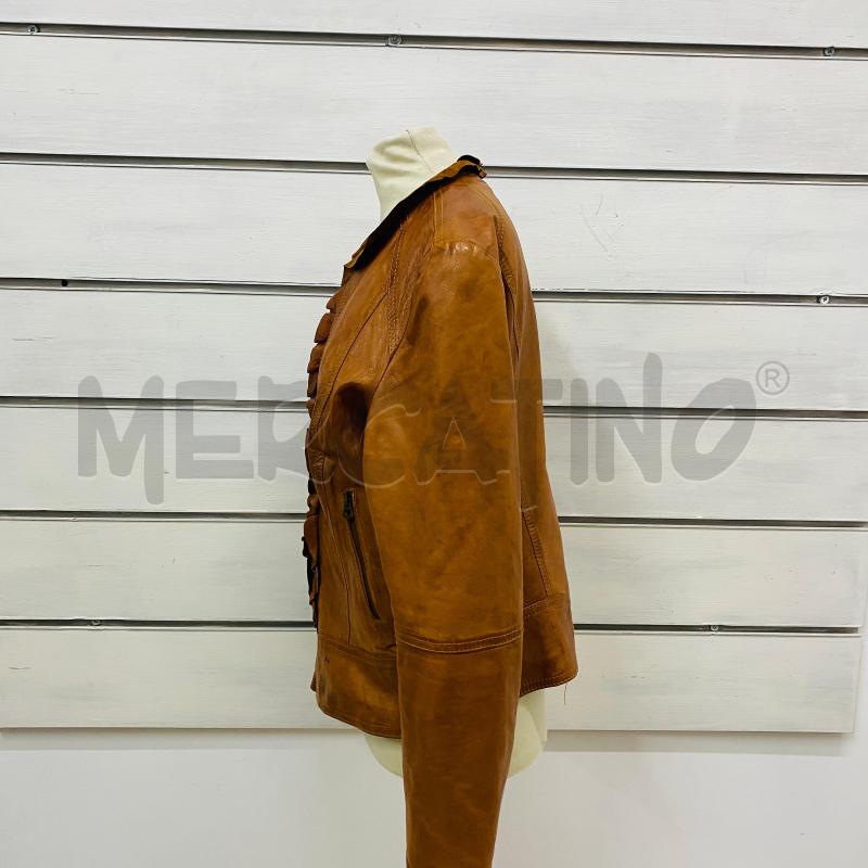 GIACCA DONNA ANTRA PELLE MARRONE VOLAN | Mercatino dell'Usato Lago patria - giugliano in c. 5
