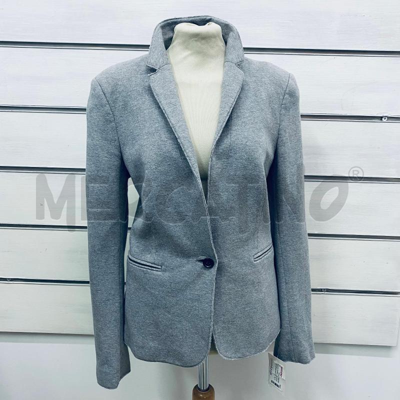 GIACCA DONNA CALVIN KLEIN GRGIA BOTTONE NERO | Mercatino dell'Usato Lago patria - giugliano in c. 1
