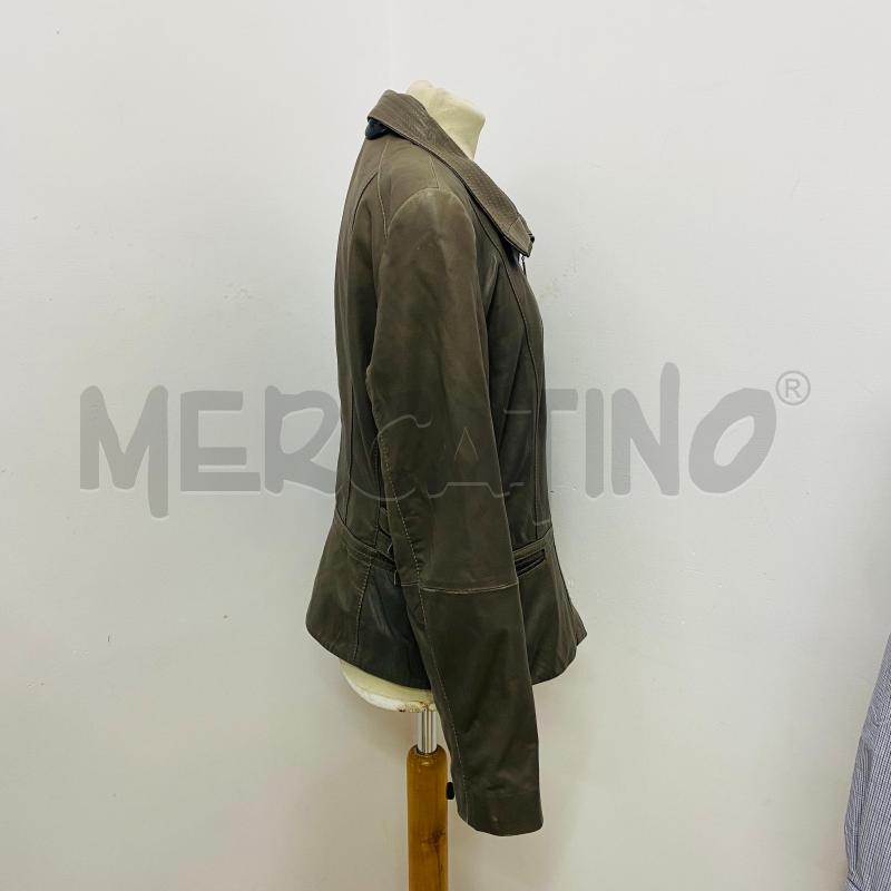 GIACCA DONNA GERRY WEBER FANGO VERA PELLE AVVITATA | Mercatino dell'Usato Lago patria - giugliano in c. 4