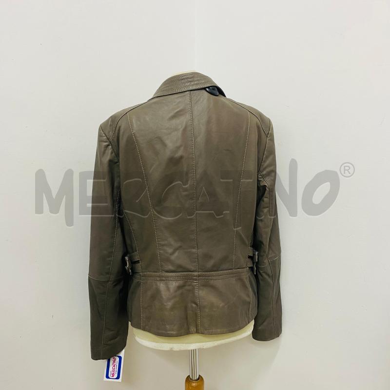 GIACCA DONNA GERRY WEBER FANGO VERA PELLE AVVITATA | Mercatino dell'Usato Lago patria - giugliano in c. 5