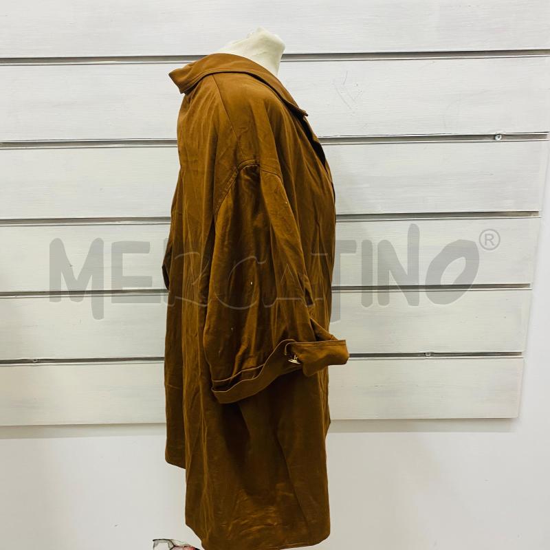 GIACCA DONNA LUISA SPAGNOLI MARRONE BOTTONI CON LOGO  | Mercatino dell'Usato Lago patria - giugliano in c. 4