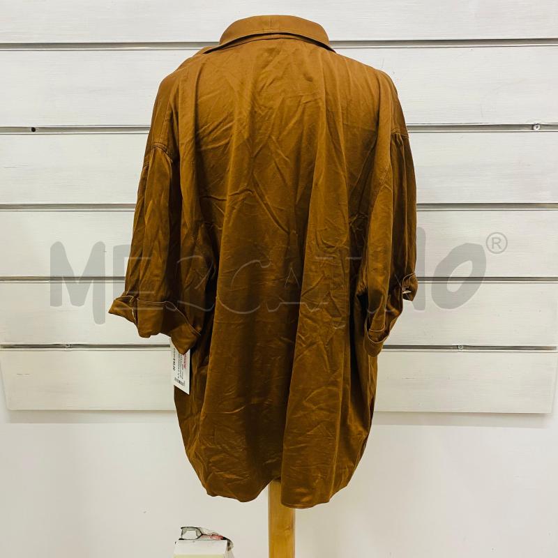 GIACCA DONNA LUISA SPAGNOLI MARRONE BOTTONI CON LOGO  | Mercatino dell'Usato Lago patria - giugliano in c. 5