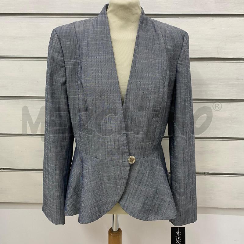 GIACCA DONNA TOMMY HILFIGER BLU LAVORATA BOTTONE GIOIELLO  | Mercatino dell'Usato Lago patria - giugliano in c. 1
