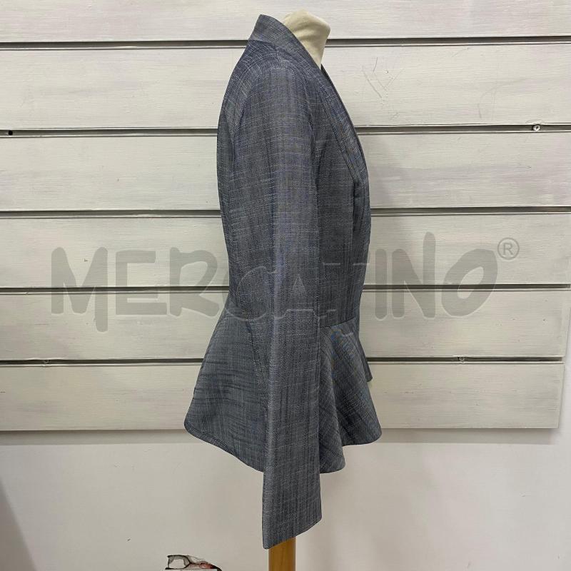 GIACCA DONNA TOMMY HILFIGER BLU LAVORATA BOTTONE GIOIELLO  | Mercatino dell'Usato Lago patria - giugliano in c. 2