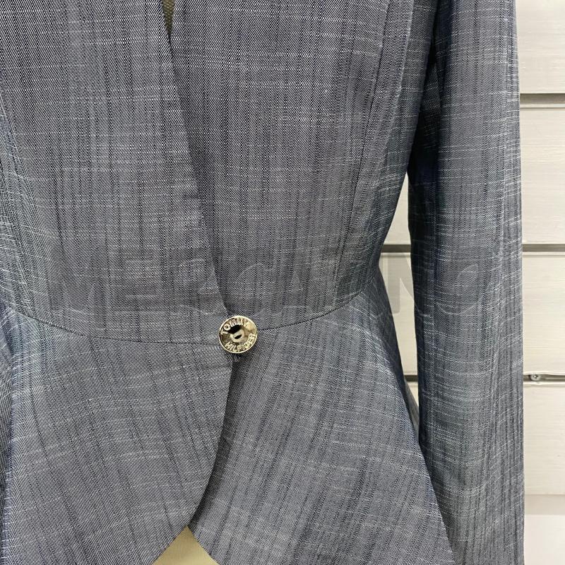 GIACCA DONNA TOMMY HILFIGER BLU LAVORATA BOTTONE GIOIELLO  | Mercatino dell'Usato Lago patria - giugliano in c. 4