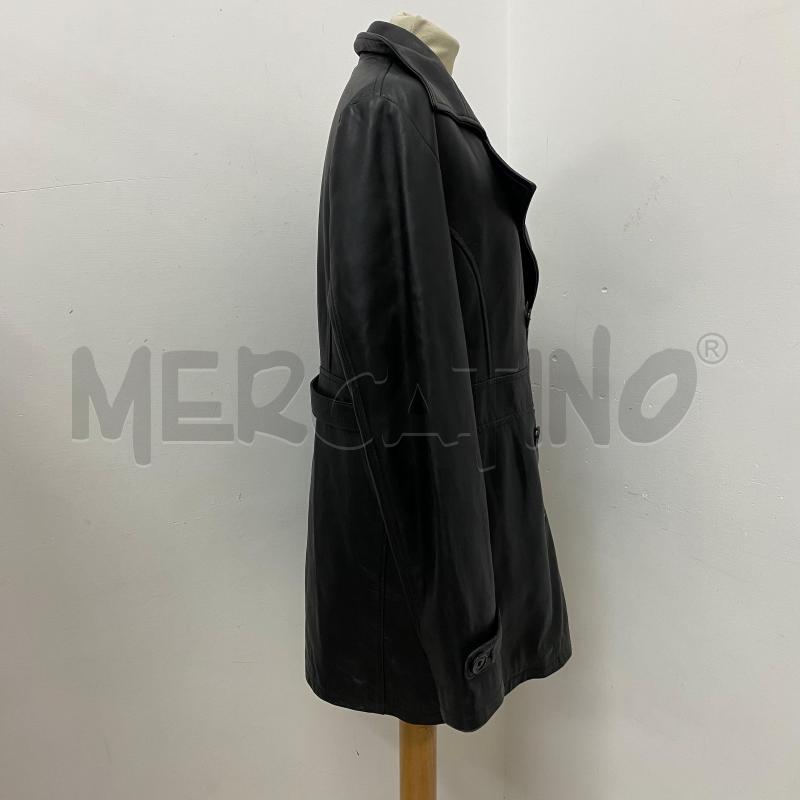 GIACCA DONNA VERA PELLE NERA IRONICA | Mercatino dell'Usato Lago patria - giugliano in c. 2