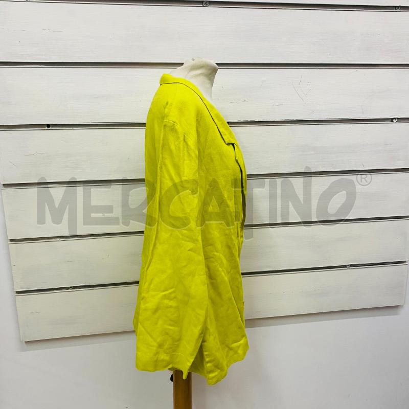 GIACCA DONNA VERDE ACIDO COMMELLE 100%LINO | Mercatino dell'Usato Lago patria - giugliano in c. 4