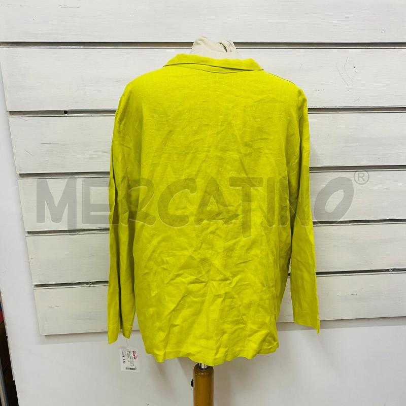 GIACCA DONNA VERDE ACIDO COMMELLE 100%LINO | Mercatino dell'Usato Lago patria - giugliano in c. 5