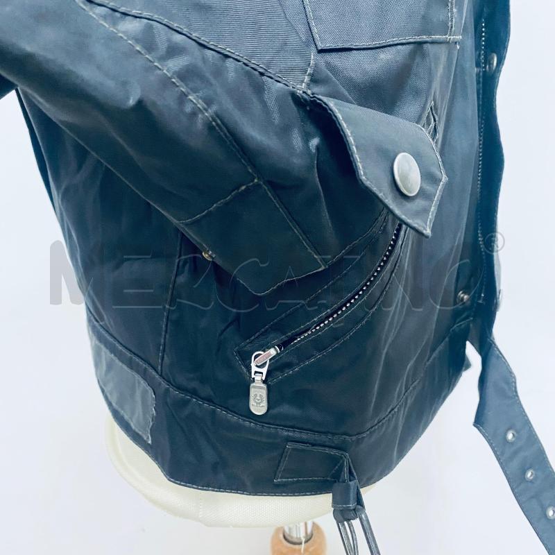GIACCA UOMO BELSTAFF NERA IMPERMEABILE | Mercatino dell'Usato Lago patria - giugliano in c. 4