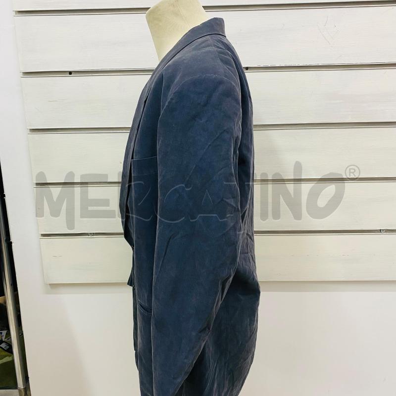 GIACCA UOMO KARL LAGERFELD 100%SETA BLU SCURO  | Mercatino dell'Usato Lago patria - giugliano in c. 3