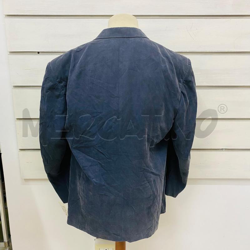 GIACCA UOMO KARL LAGERFELD 100%SETA BLU SCURO  | Mercatino dell'Usato Lago patria - giugliano in c. 4