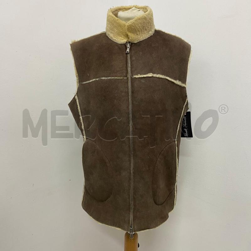 GILET DONNA BROOKSFIELD SCAMOSCIATO VERA PELLE INTERNO TEDDY MARRONE | Mercatino dell'Usato Lago patria - giugliano in c. 1