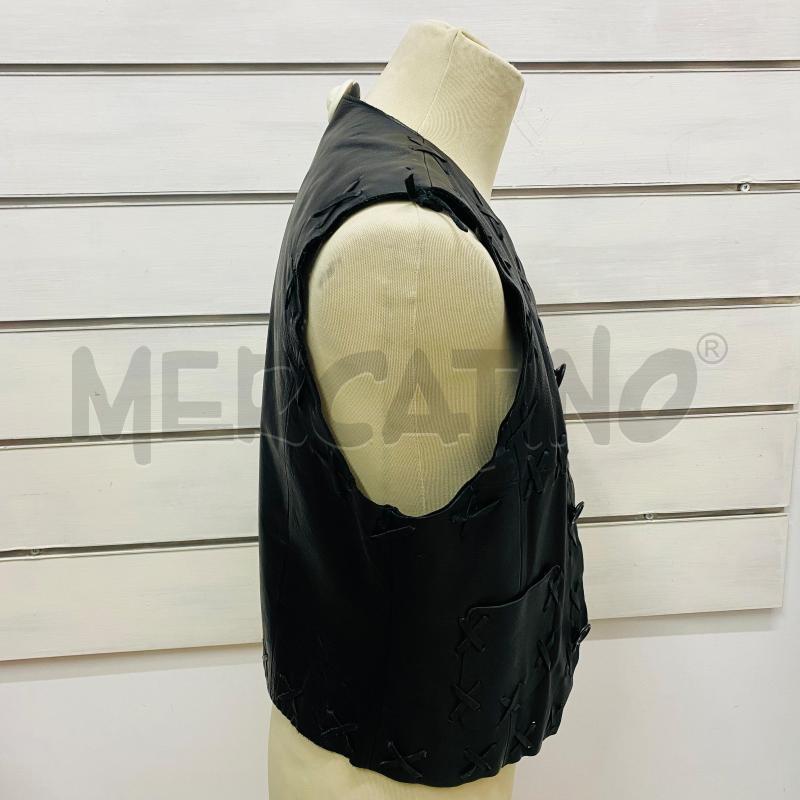 GILET UOMO D&G PELLE VINTAGE NERO | Mercatino dell'Usato Lago patria - giugliano in c. 3