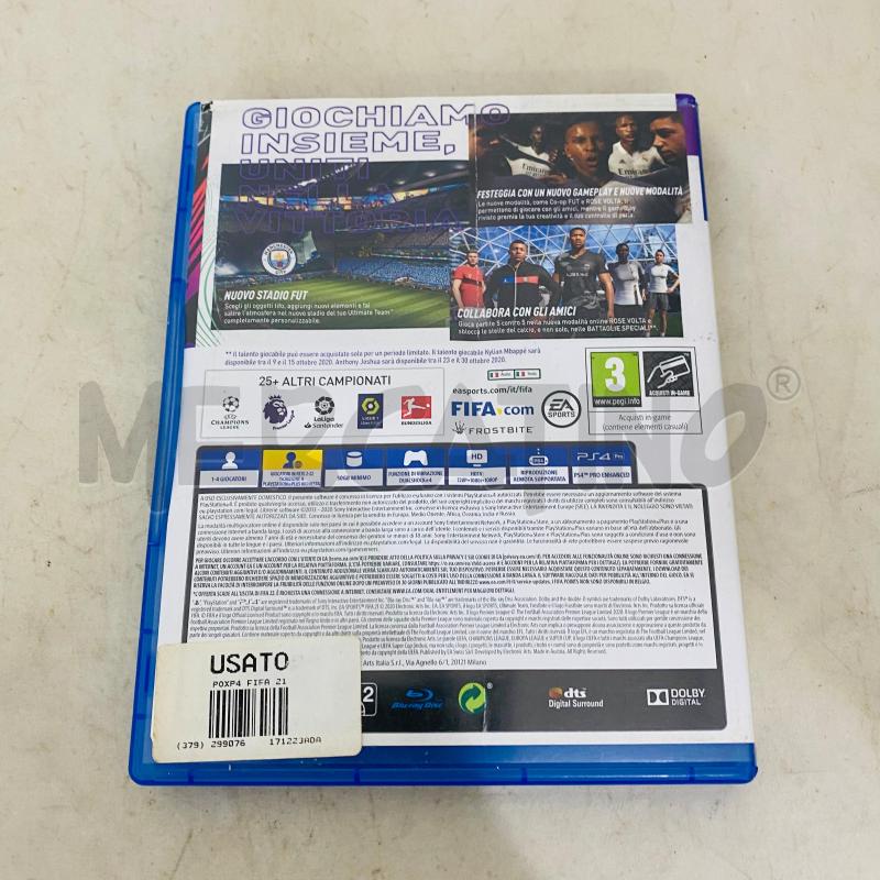 GIOCO COMPUTER FIFA 21 | Mercatino dell'Usato Lago patria - giugliano in c. 2