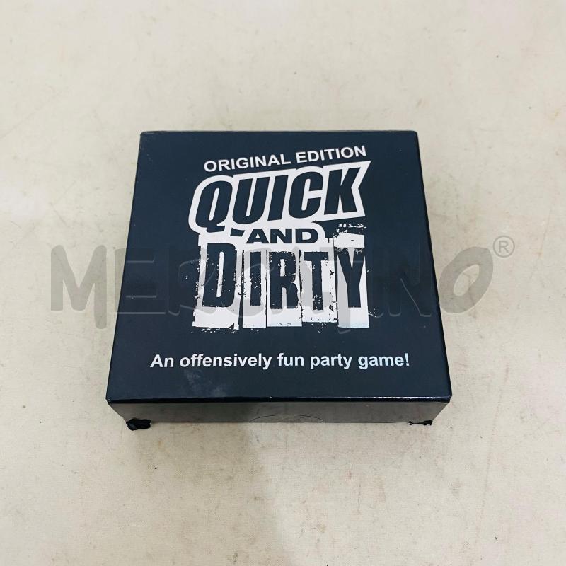 GIOCO QUICK AND DIRTY | Mercatino dell'Usato Lago patria - giugliano in c. 1