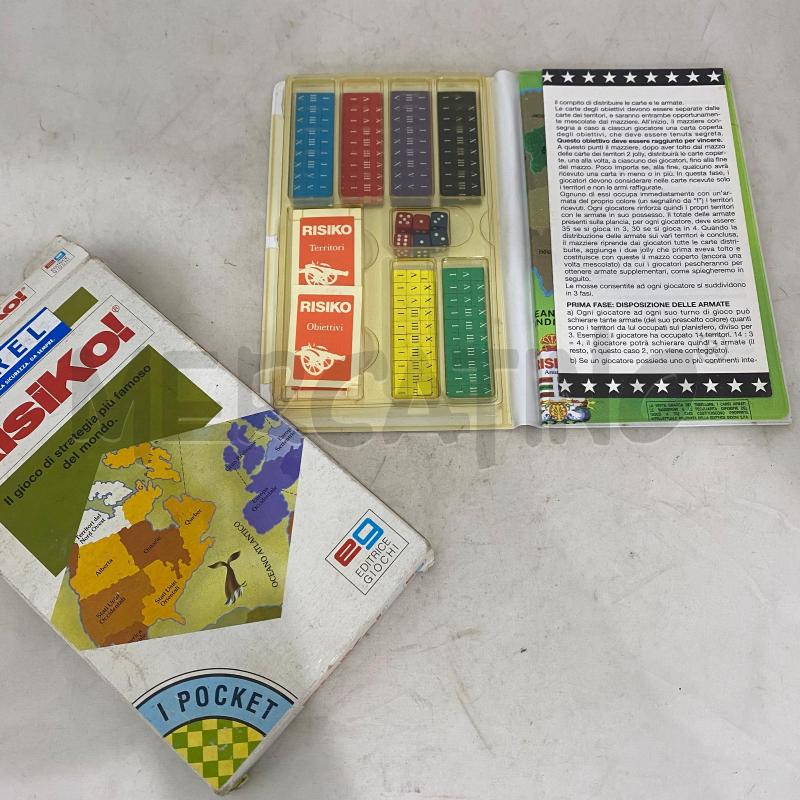 GIOCO RISIKO POCKET VINTAGE  | Mercatino dell'Usato Lago patria - giugliano in c. 1