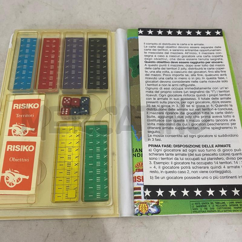 GIOCO RISIKO POCKET VINTAGE  | Mercatino dell'Usato Lago patria - giugliano in c. 4