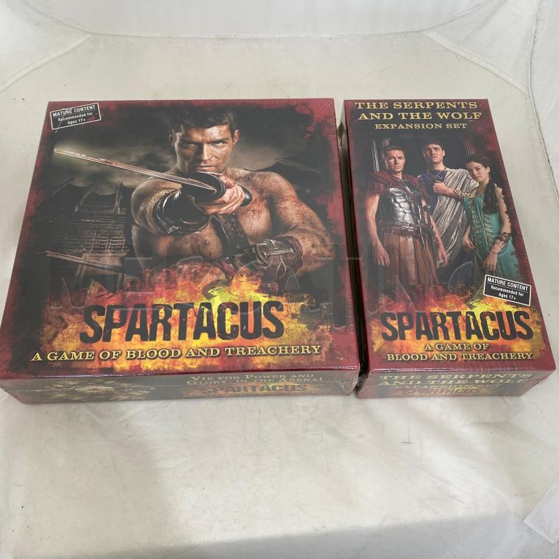 GIOCO SPARTACUS + THE SERPENTS AND THE WOLF INGLESI | Mercatino dell'Usato Lago patria - giugliano in c. 1