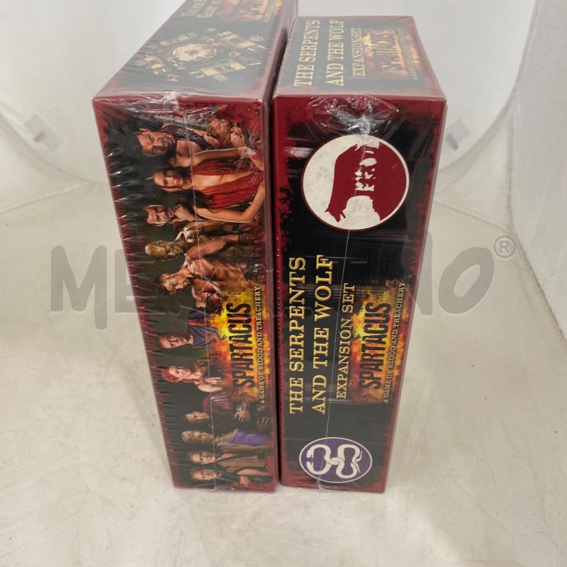 GIOCO SPARTACUS + THE SERPENTS AND THE WOLF INGLESI | Mercatino dell'Usato Lago patria - giugliano in c. 2