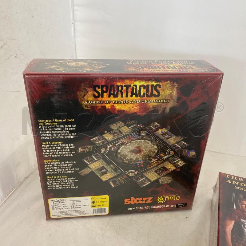 GIOCO SPARTACUS + THE SERPENTS AND THE WOLF INGLESI | Mercatino dell'Usato Lago patria - giugliano in c. 3