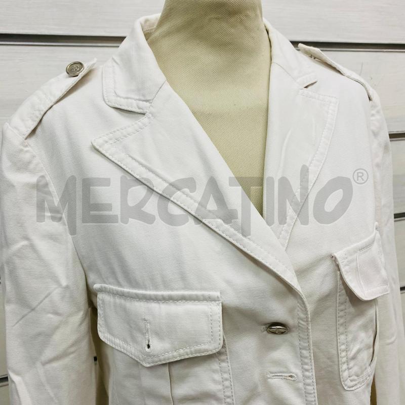 GIUBBINO DONNA SEVENTY BIANCA DENIM  | Mercatino dell'Usato Lago patria - giugliano in c. 2
