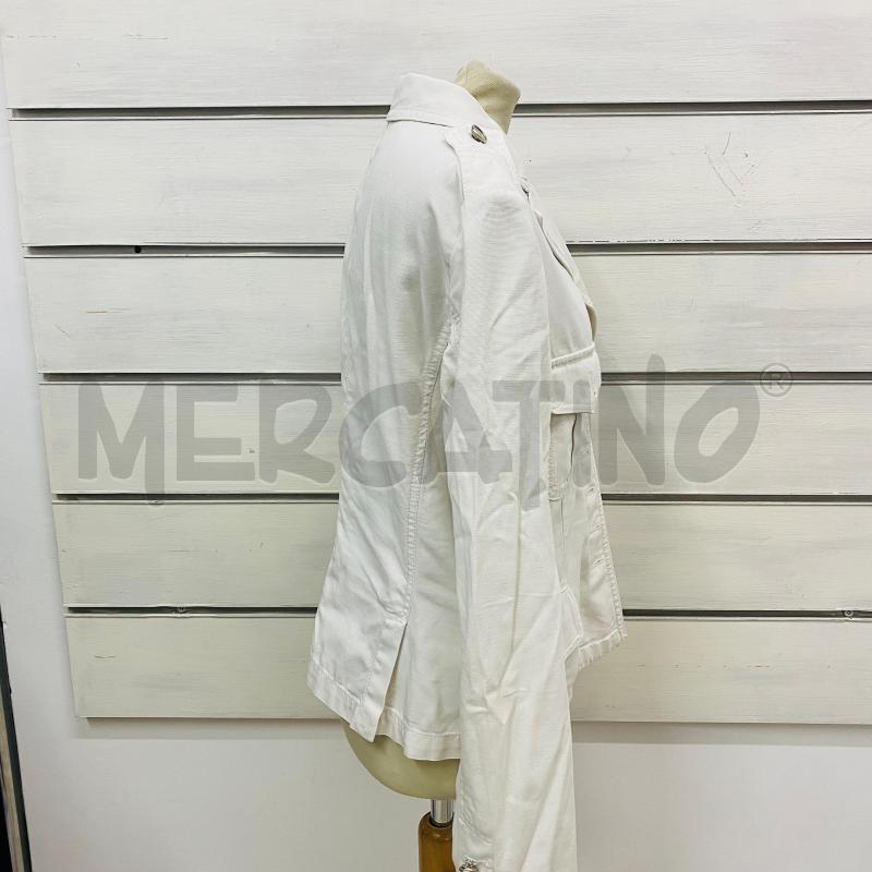 GIUBBINO DONNA SEVENTY BIANCA DENIM  | Mercatino dell'Usato Lago patria - giugliano in c. 3
