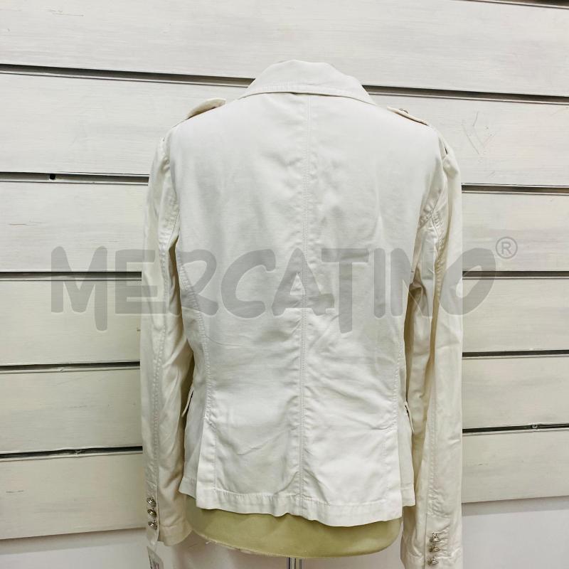 GIUBBINO DONNA SEVENTY BIANCA DENIM  | Mercatino dell'Usato Lago patria - giugliano in c. 4