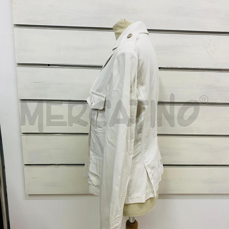 GIUBBINO DONNA SEVENTY BIANCA DENIM  | Mercatino dell'Usato Lago patria - giugliano in c. 5