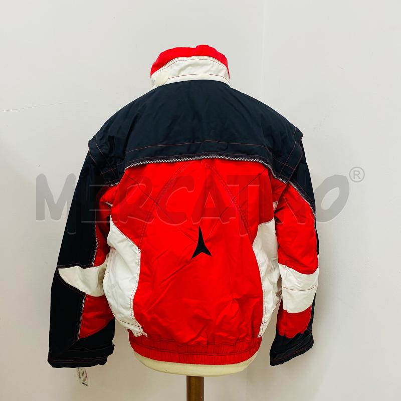 GIUBBINO UOMO ATOMIC ROSSO ARGENTO MOTO | Mercatino dell'Usato Lago patria - giugliano in c. 4
