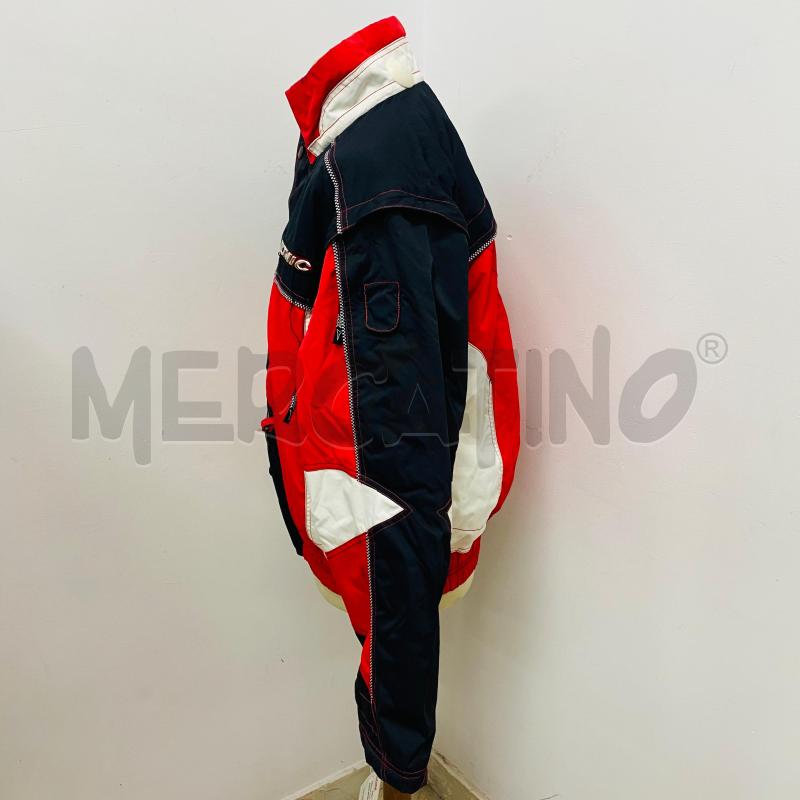 GIUBBINO UOMO ATOMIC ROSSO ARGENTO MOTO | Mercatino dell'Usato Lago patria - giugliano in c. 5